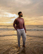 Load image into Gallery viewer, Bruut x Woodstock Washed Crewneck [RED]
